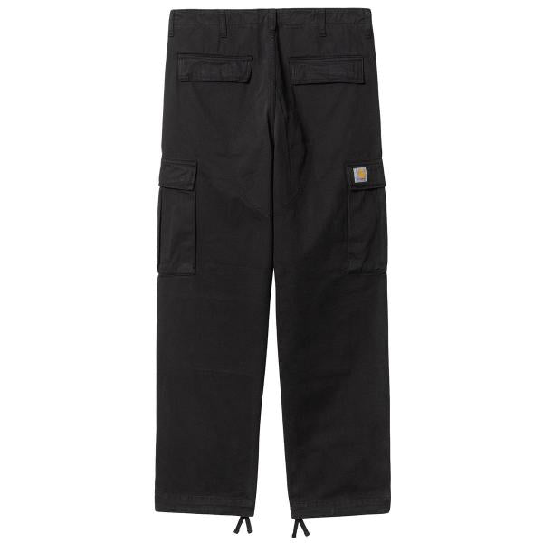 CARHARTT WIP REGULAR CARGO PANT BLACK (TWILL GARMENT DYED)