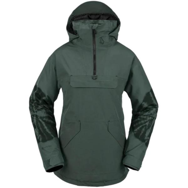 VOLCOM FERN INSULATED GORE-TEX EUCALYPTUS GIACCA SNOWBOARD DONNA