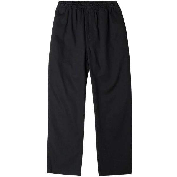 OBEY EASY TWILL BLACK PANTALONI