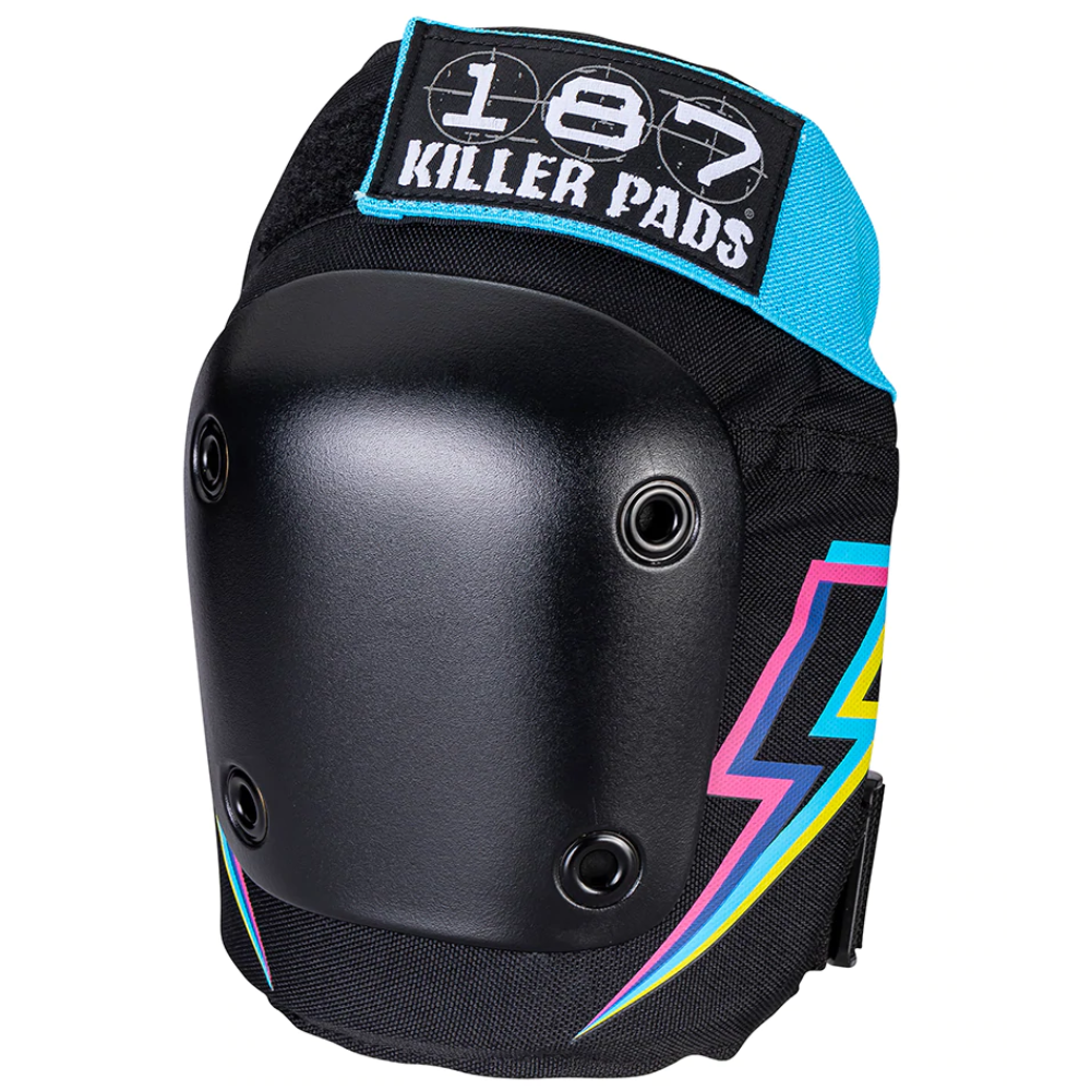 187 KILLER PADS SIX PACK ELECTRIC BOLT PROTEZIONI SKATEBOARD