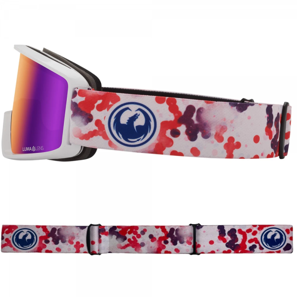 DRAGON DX3 OTG KOI LITE/PURPLE ION MASCHERA SNOWBOARD BAMBINO