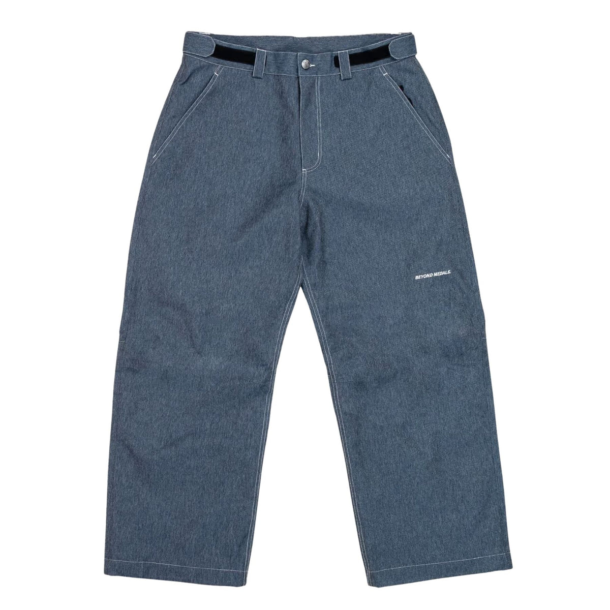 BEYOND MEDALS STITCH DENIM PANTS DARK BLUE