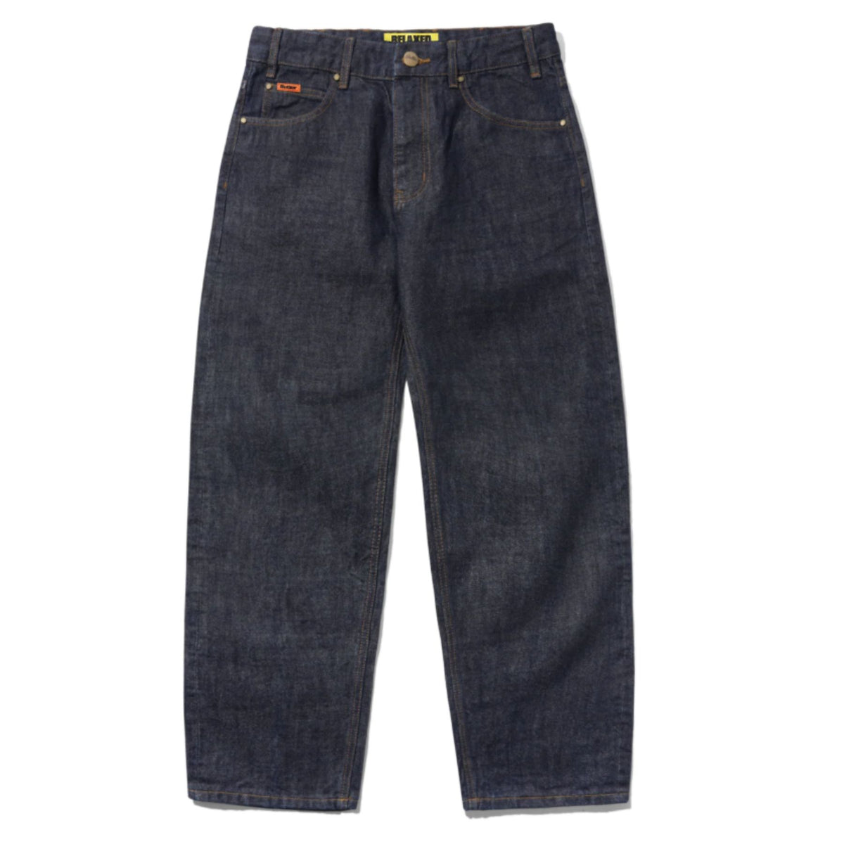 BUTTER GOODS RELAXED DENIM JEANS SELVEDGE BLUE
