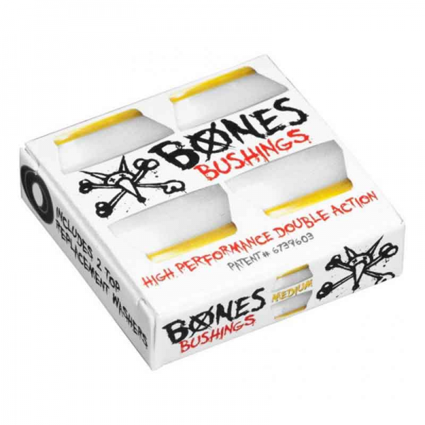 BONES BUSHING PERFORMANCE MEDIUM WHITE GOMMINI