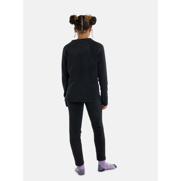 BURTON HEAVYWEIGHT BASE LAYER TRUE BLACK SET TERMICA BAMBINO