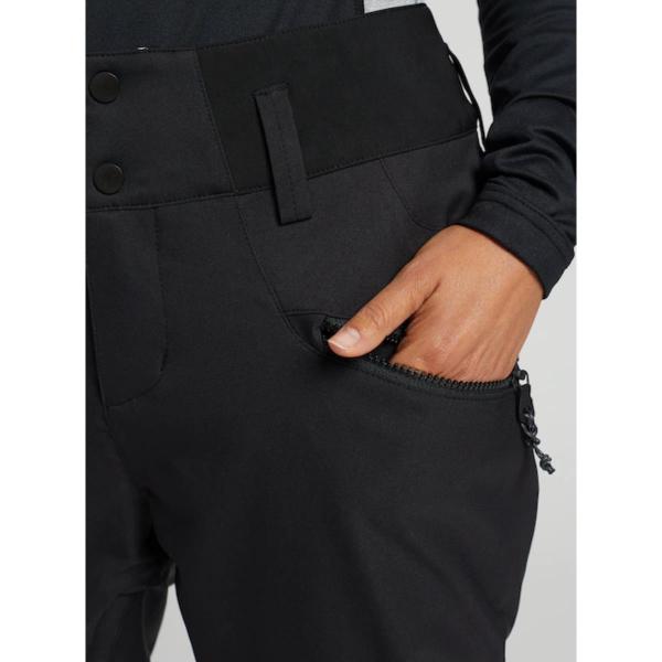 BURTON MARCY HIGH RISE STRETCH TRUE BLACK PANTALONI SNOWBOARD DONNA