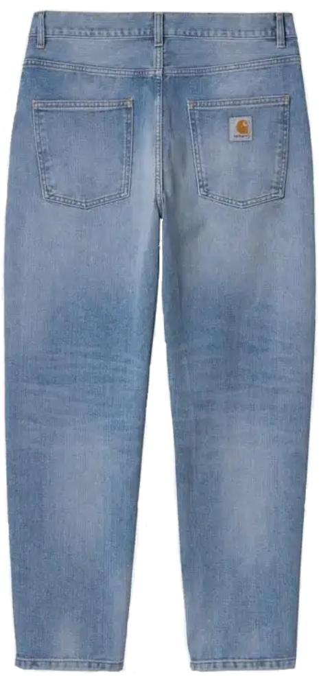 CARHARTT WIP NEWEL PANT BLUE (LIGHT USED WASH)