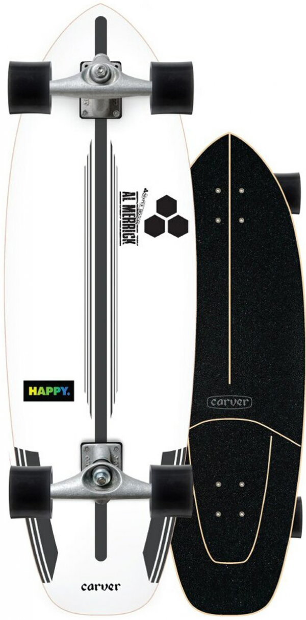 CARVER CHANNEL ISLANDS HAPPY CX 30.75" x 9.75" SURFSKATE