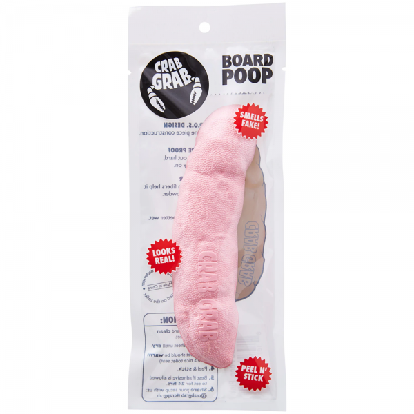 CRAB GRAB POOP PINK PAD