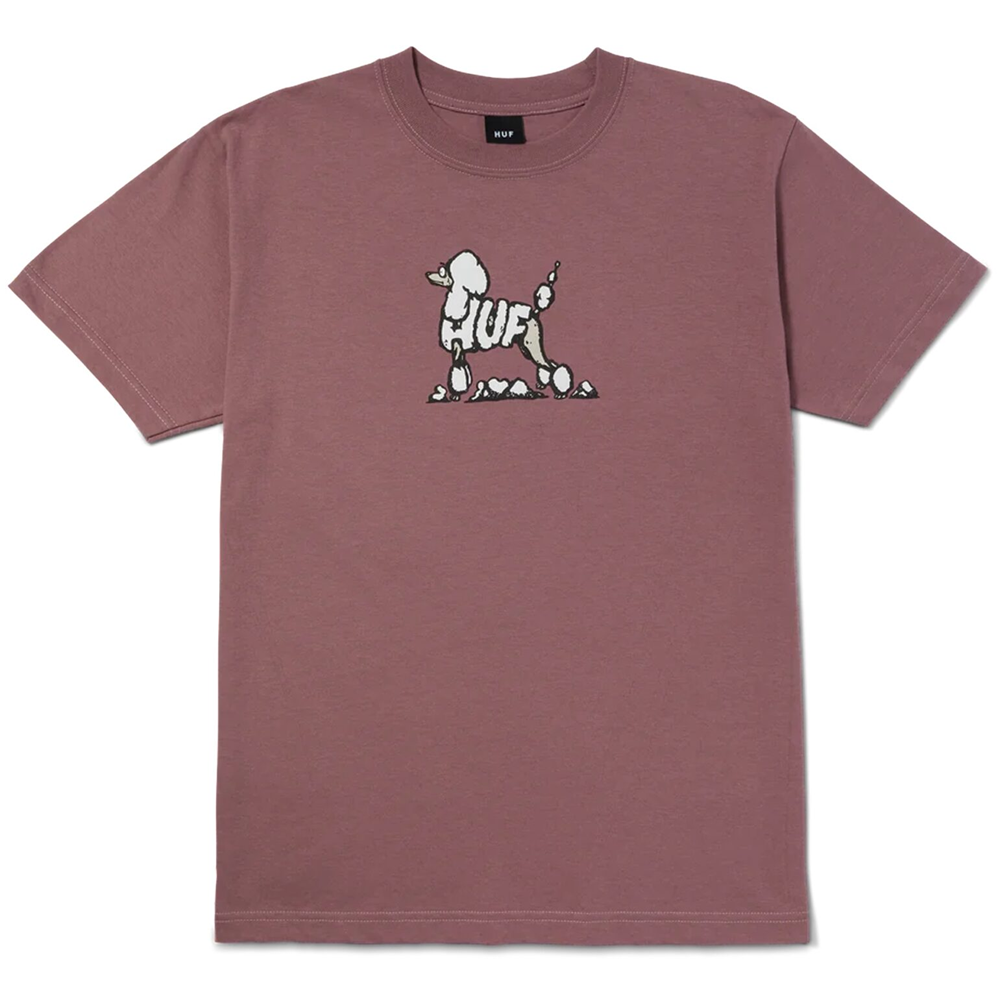HUF BEST IN SHOW MAUVE T-SHIRT