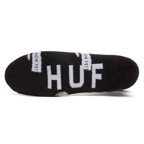 HUF GOOD FORTUNE BLACK CALZINI