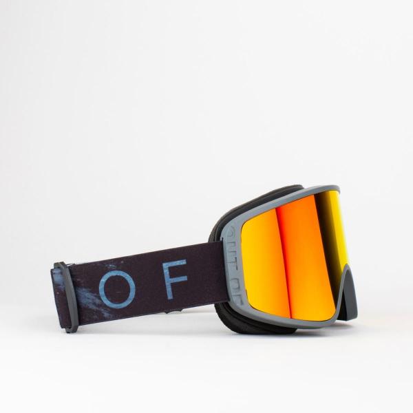 OUT OF SHIFT SPACEY RED MCI MASCHERA SNOWBOARD