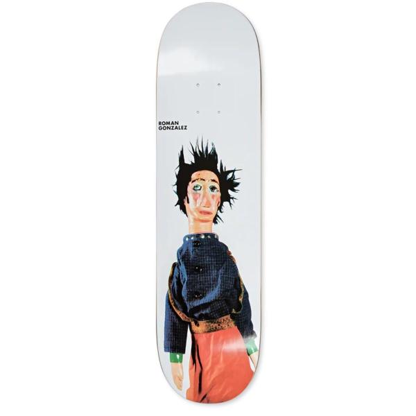 POLAR CO. LORCA 8.25" WHITE TAVOLA SKATEBOARD