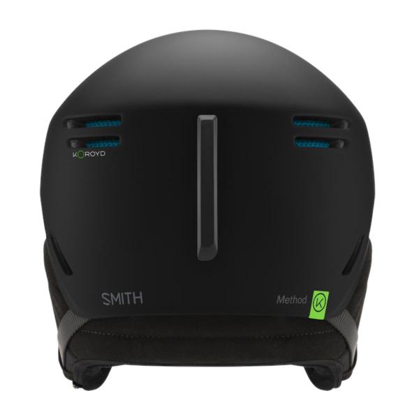SMITH METHOD MATTE BLACK CASCO SCI/SNOWBOARD