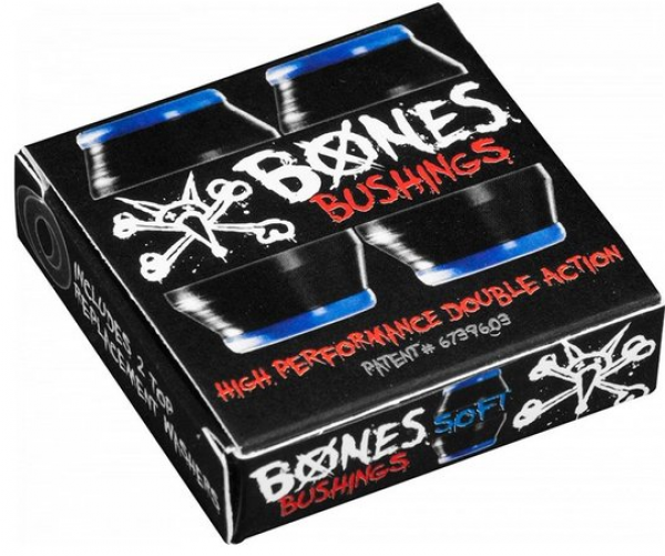 BONES BUSHING PERFORMANCE SOFT BLACK GOMMINI