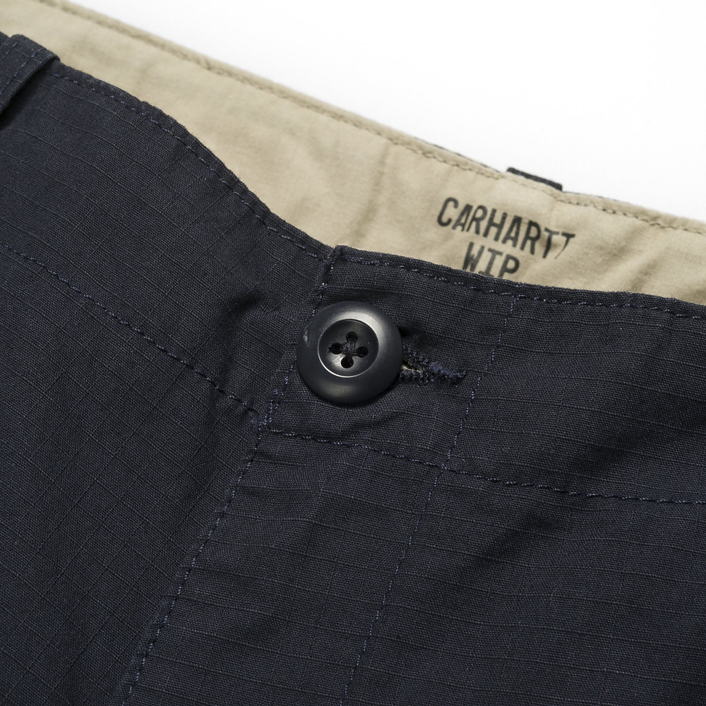 CARHARTT WIP AVIATION DARK NAVY SHORTS