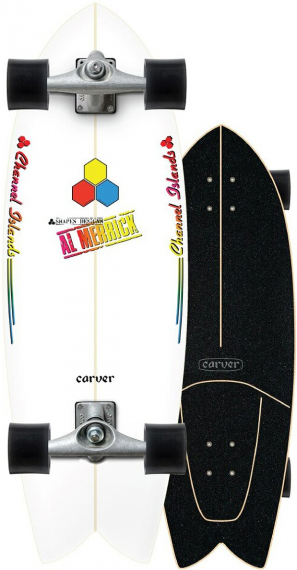 CARVER CHANNEL ISLANDS FISHBEARD CX 29.25" x 9.75" SURFSKATE