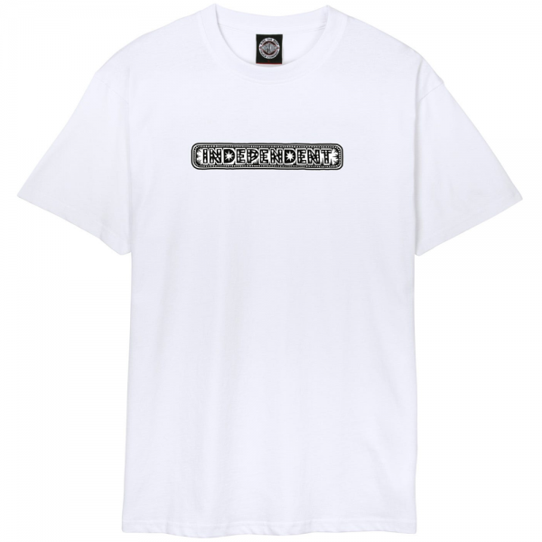 INDEPENDENT HUSKY REVOLVE WHITE T-SHIRT