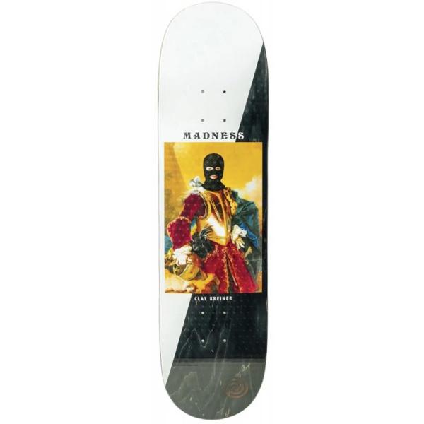 MADNESS CLAY MASKED 8.25" TAVOLA SKATEBOARD