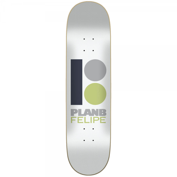 PLAN B METAL HONEYCOMB GUSTAVO 8.125" x 31.33" TAVOLA SKATEBOARD