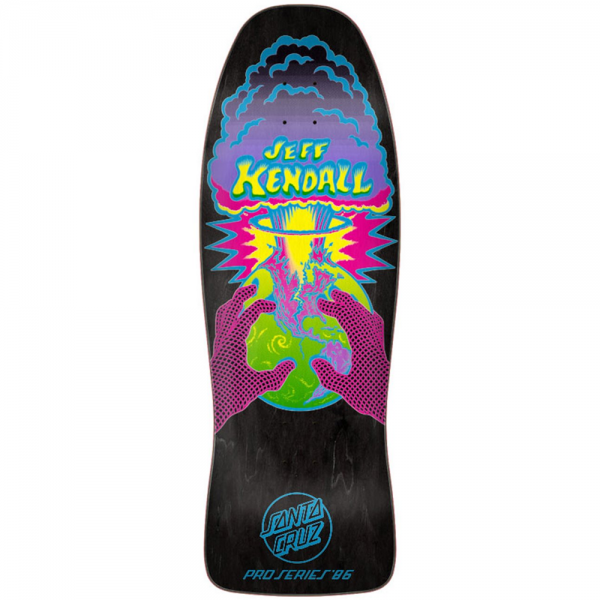 SANTA CRUZ KENDALL END OF THE WORLD REISSUE 10" TAVOLA SKATEBOARD