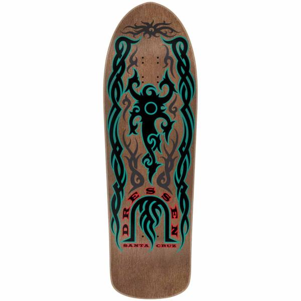 SANTA CRUZ DRESSEN TRIBAL 9.89 TAVOLA SKATEBOARD