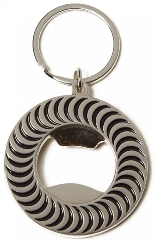 SPITFIRE CLASSIC SWIRL POLISHED NICKEL/BLACK PORTACHIAVI