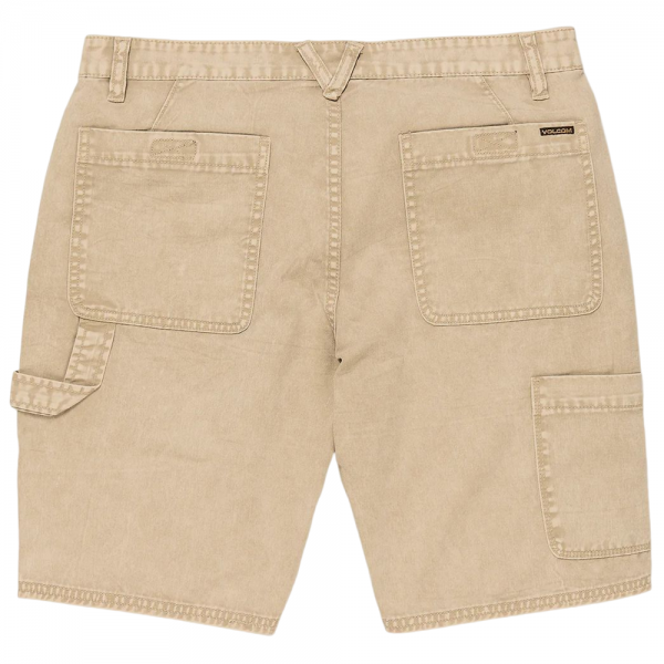 VOLCOM KRAFTSMAN DENIM SHORT ALMOND
