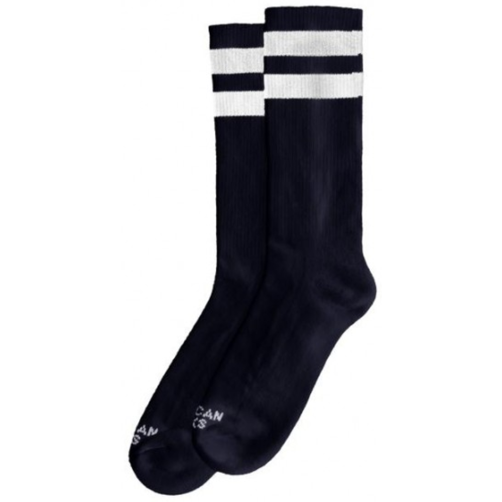 AMERICAN SOCKS BACK IN BLACK I BLACK/WHITE CALZINI
