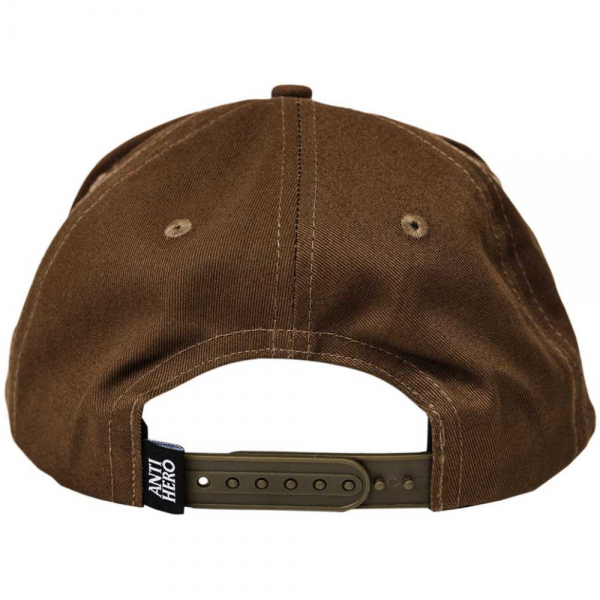 ANTIHERO ADJ RESRVE PATCH SNAP BROW/ORANGE/BLACK CAPPELLO