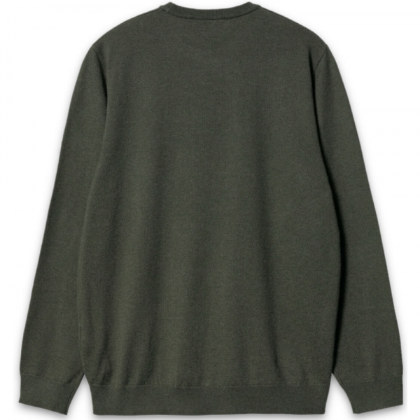 CARHARTT WIP MADISON SWEATER BOXWOOD/BLACK MAGLIONE