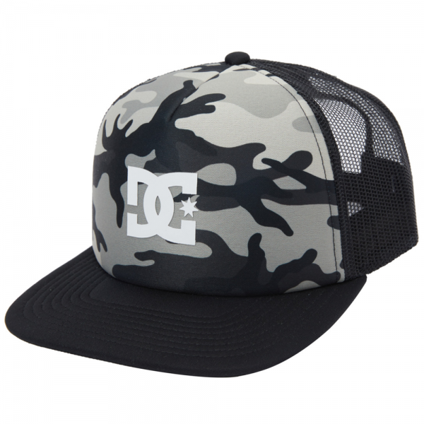 DC GAS STATION TRUCKER STONE CAMO CAPPELLO