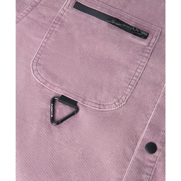 FUNKY ULTRA CORDUROY ORCHID CAMICIA