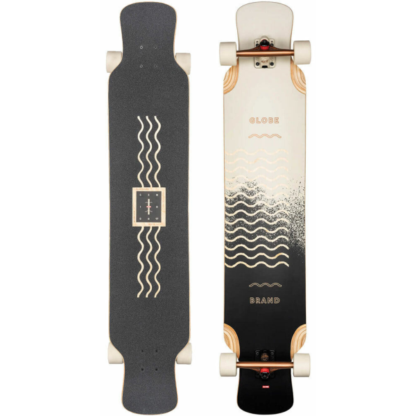 GLOBE GEMINON XL 47" SPRAY WAVE/BLACK COPPER LONGBOARD