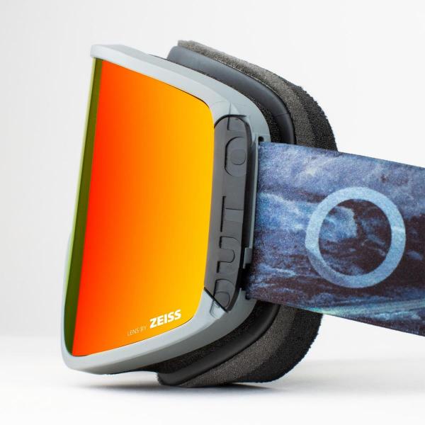 OUT OF SHIFT SPACEY RED MCI MASCHERA SNOWBOARD