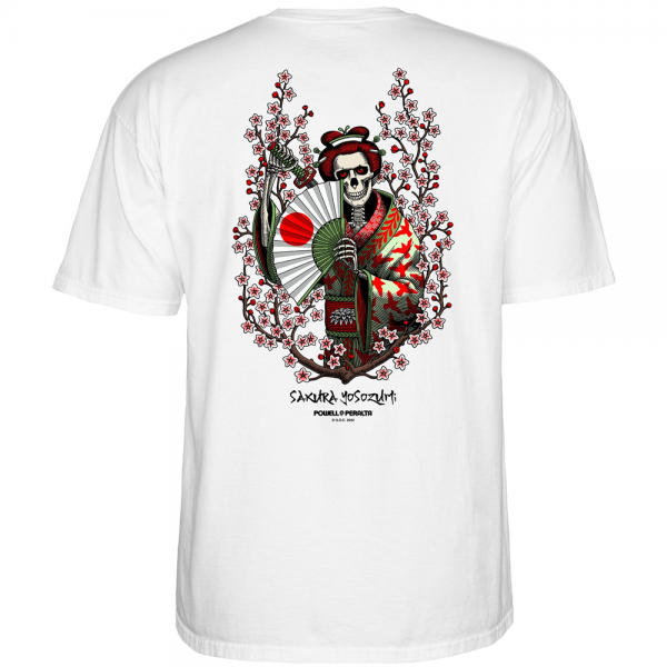 POWELL PERATA SAKURA YOSOZUMI WHITE T-SHIRT