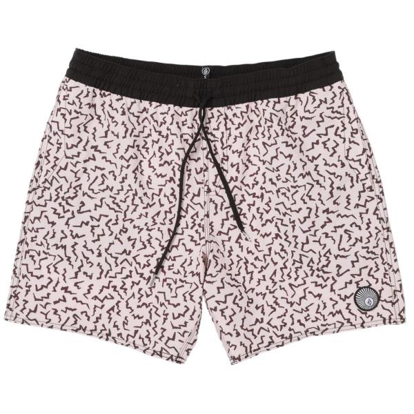 VOLCOM ASPHALT BEACH TRUNK 17" LILAC ASH COSTUME