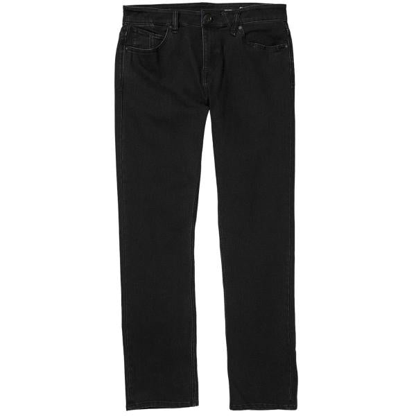 VOLCOM SOLVER DENIM BLACK OUT PANTALONI