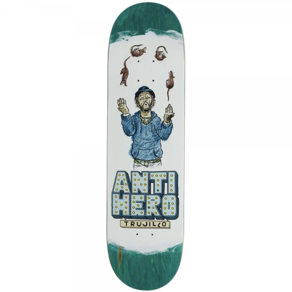 ANTIHERO TRUIJILLO STREET PERFORMER 8.38" TAVOLA SKATEBOARD
