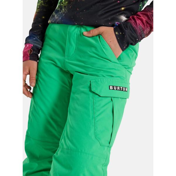BURTON ELITE CARGO GALAXY GREEN PANTALONI SNOWBOARD BAMBINO