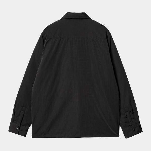 CARHARTT WIP FRESNO BLACK CAMICIA