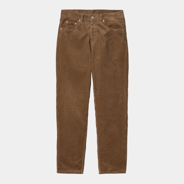 CARHARTT WIP NEWEL PANT CORD TAMARIND (RINSED)