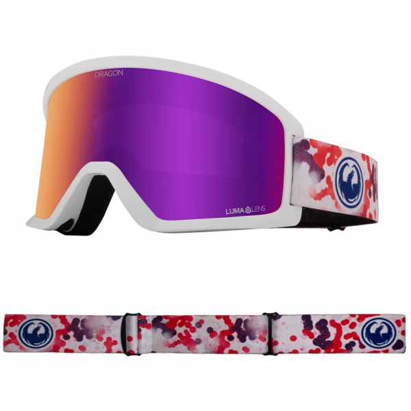 DRAGON DX3 OTG KOI LITE/PURPLE ION MASCHERA SNOWBOARD