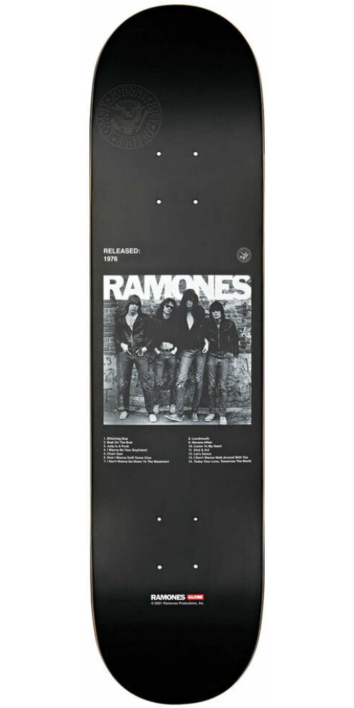 GLOBE G2 RAMONES TAVOLA SKATEBOARD