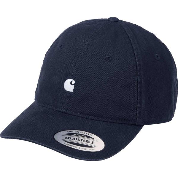 CARHARTT WIP MADISON LOGO CAP DARK NAVY/WHITE