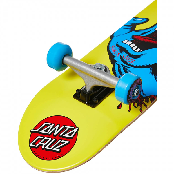 SANTA CRUZ SCREAMING HAND MINI SK8 7.75" x 30" SKATEBOARD