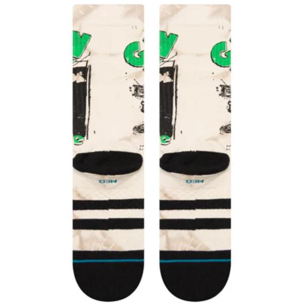 STANCE 1994 CREW OFFWHITE LTD GREEN DAY CALZINI