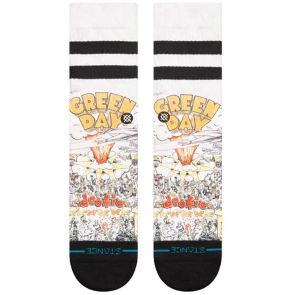STANCE BASKET CASE CREW MULTI GREEN DAY CALZINI