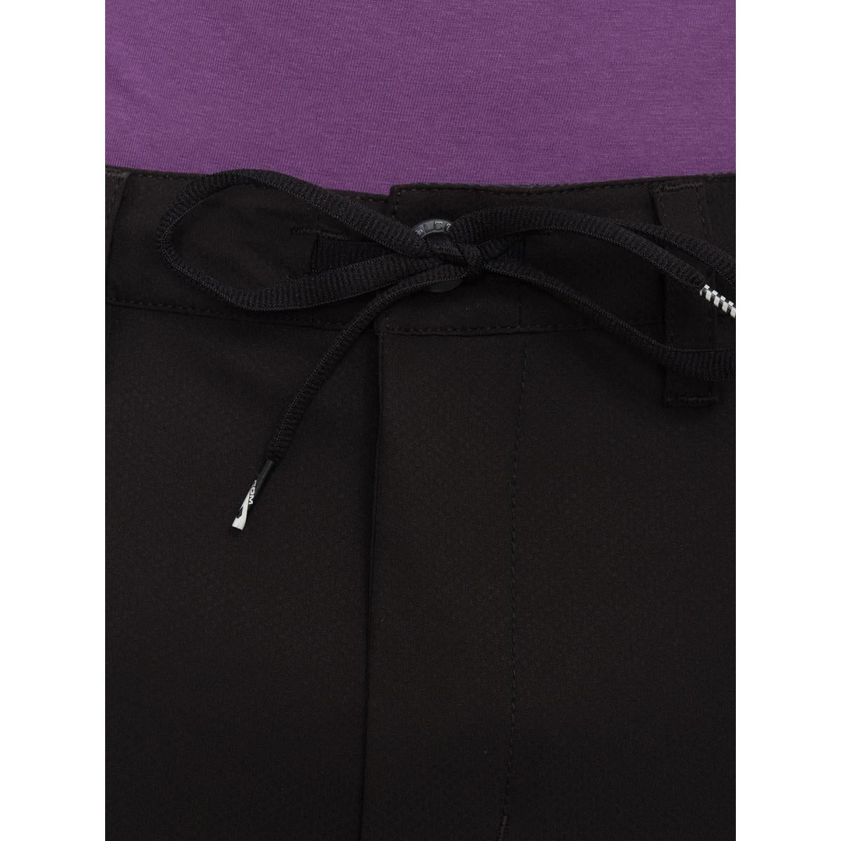 VOLCOM COUNTRY DAYS HYBRID 20" BLACK SHORTS