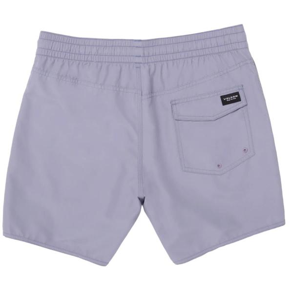 VOLCOM LIDO SOLID TRUNK 16" VIOLET DUST COSTUME